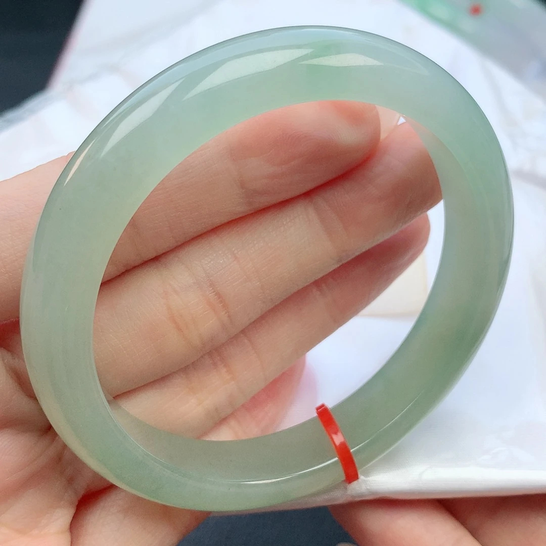 翡翠手镯未镶嵌晨58圈口881644
