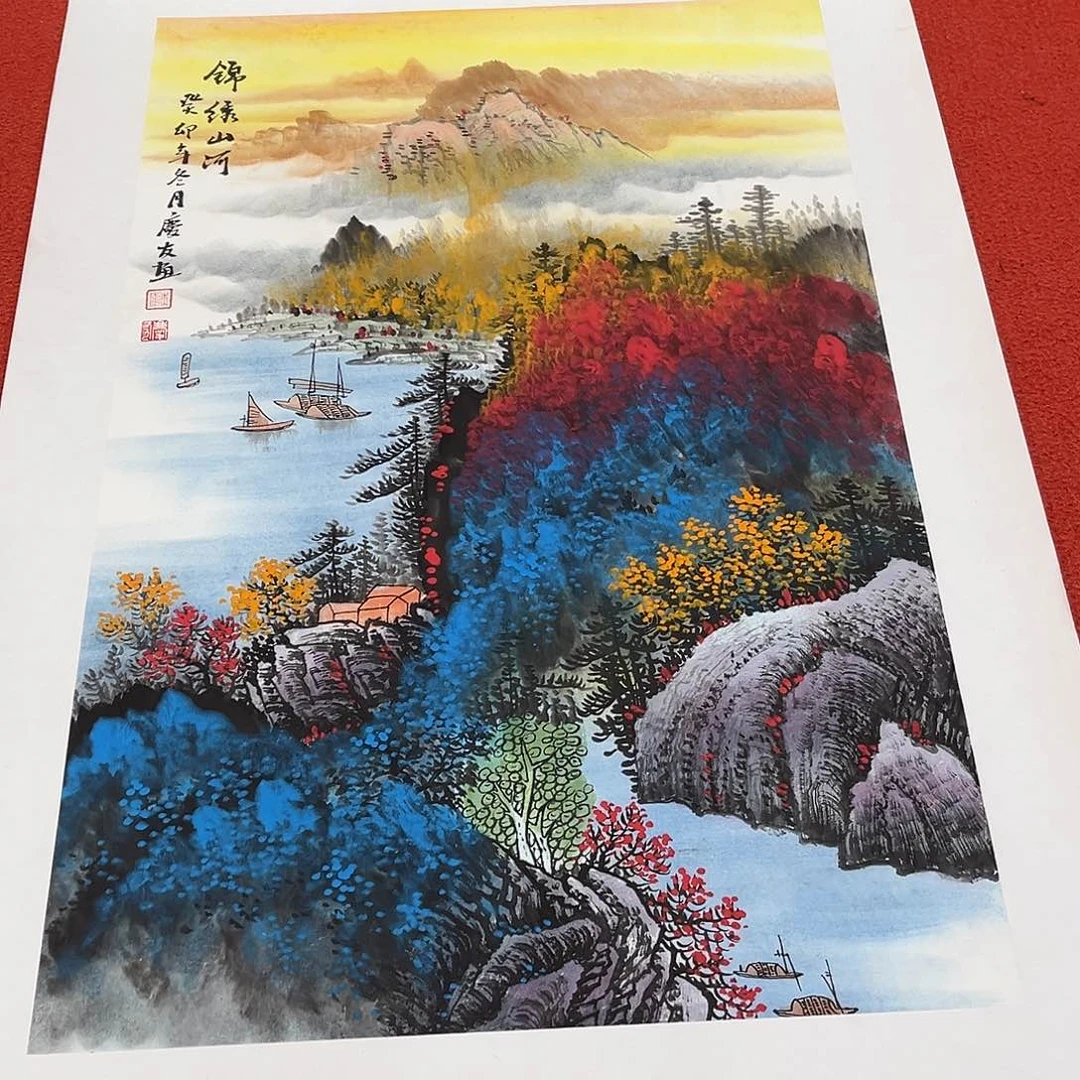 国画手绘作品国画作品