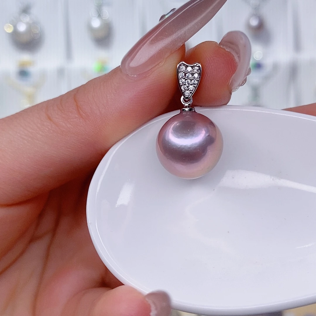 淡水珍珠未镶嵌吊坠(赠链)