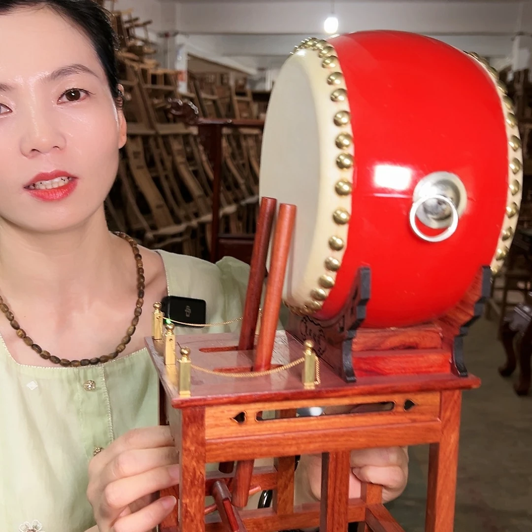 大果紫檀(缅甸花梨)其他乘风破浪鼓