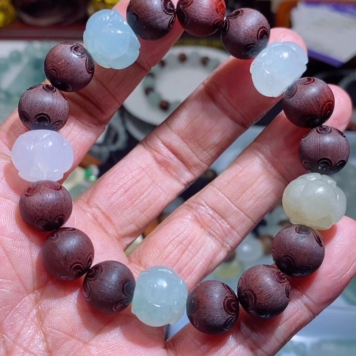 未镶嵌手链翡翠翡翠手串