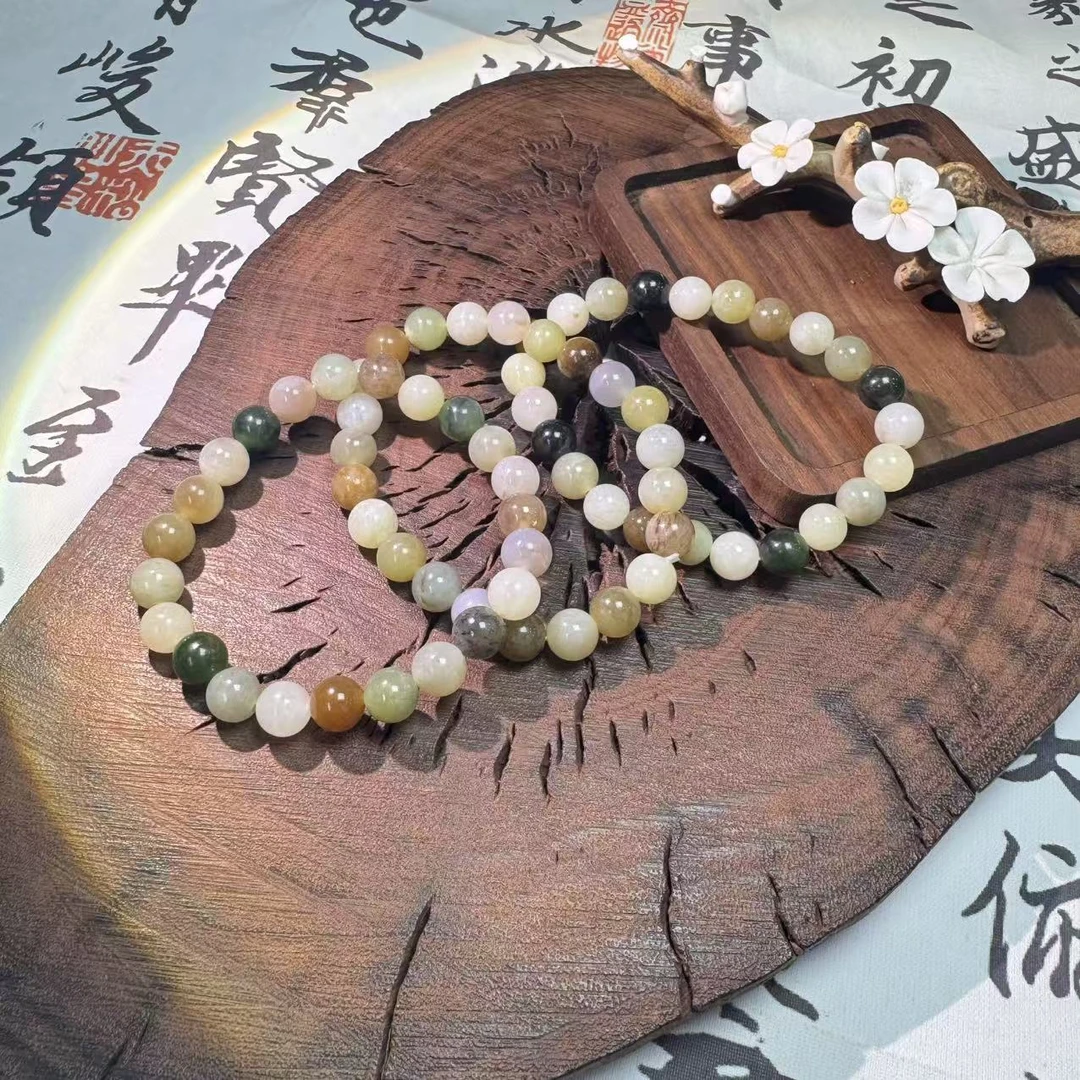 天然和田玉卡8多宝手串 拍一发一多样性发其一 1080192