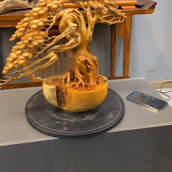 柏木（崖柏）哥****说太行崖柏迎客松