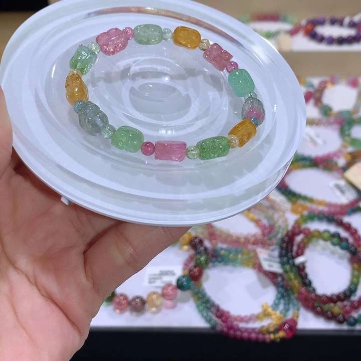 未镶嵌碧玺手串碧玺未镶嵌