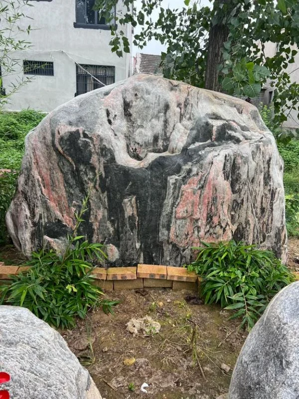 大号原石草坪办公室客厅玄关庭院特色景观石摆件