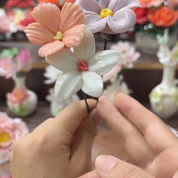 瓷片陶瓷工艺品摆件