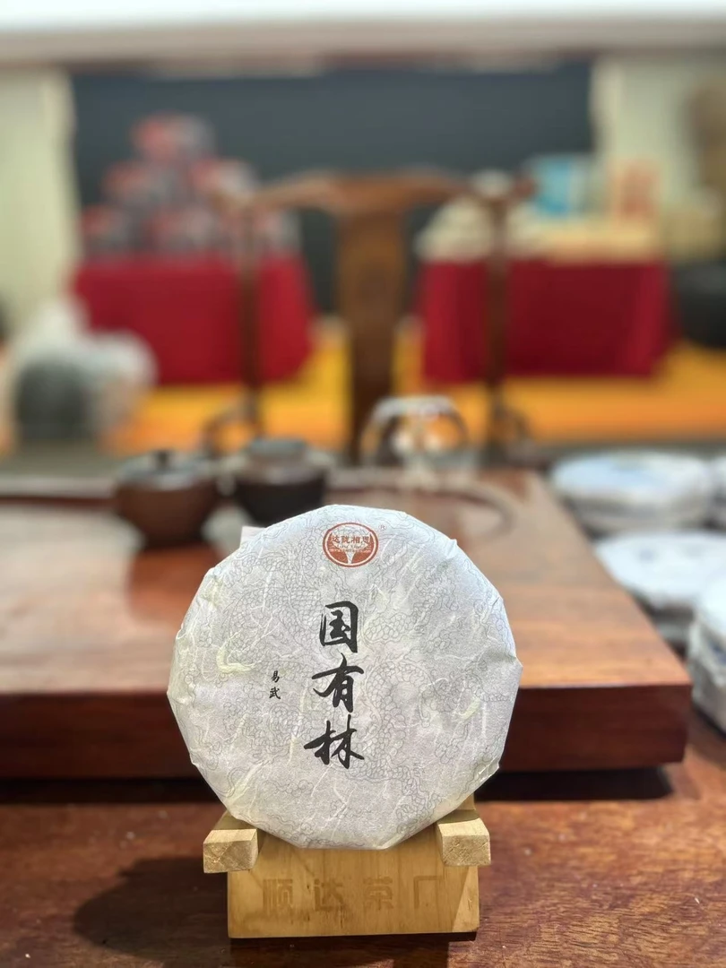 云南普洱茶生茶2023年易武国有林 200克饼