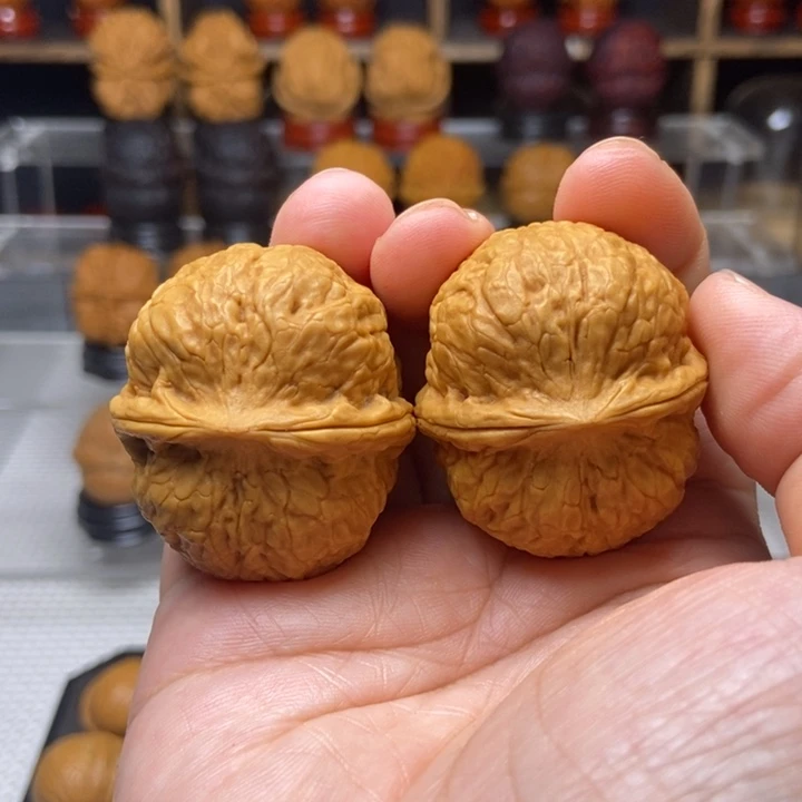 吊坠文玩核桃28战神元宝