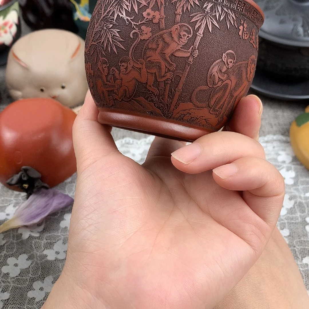 茶杯紫砂高端主人杯