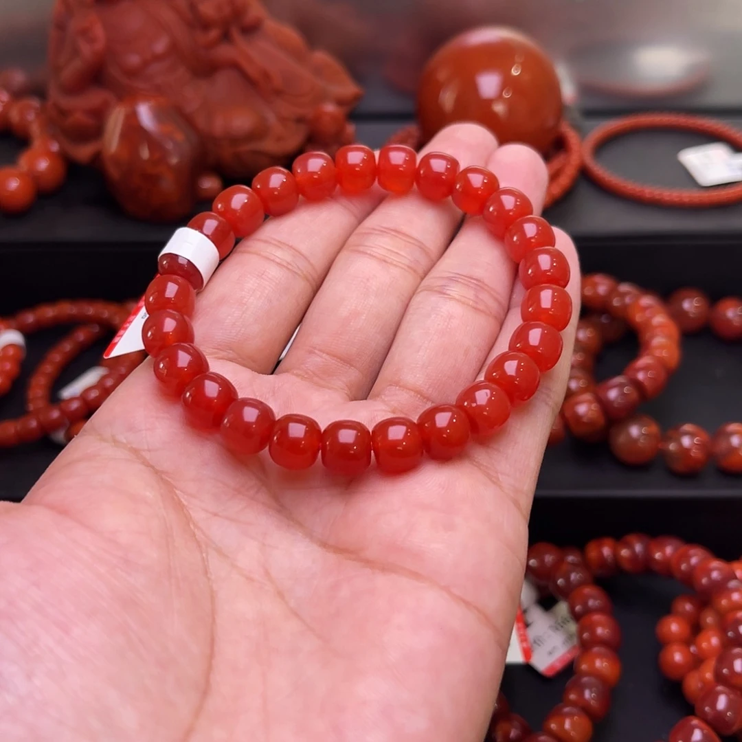 南红玛瑙未镶嵌南红手串