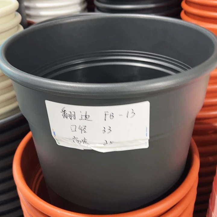 特价翻边口33高35陶红无托5只
