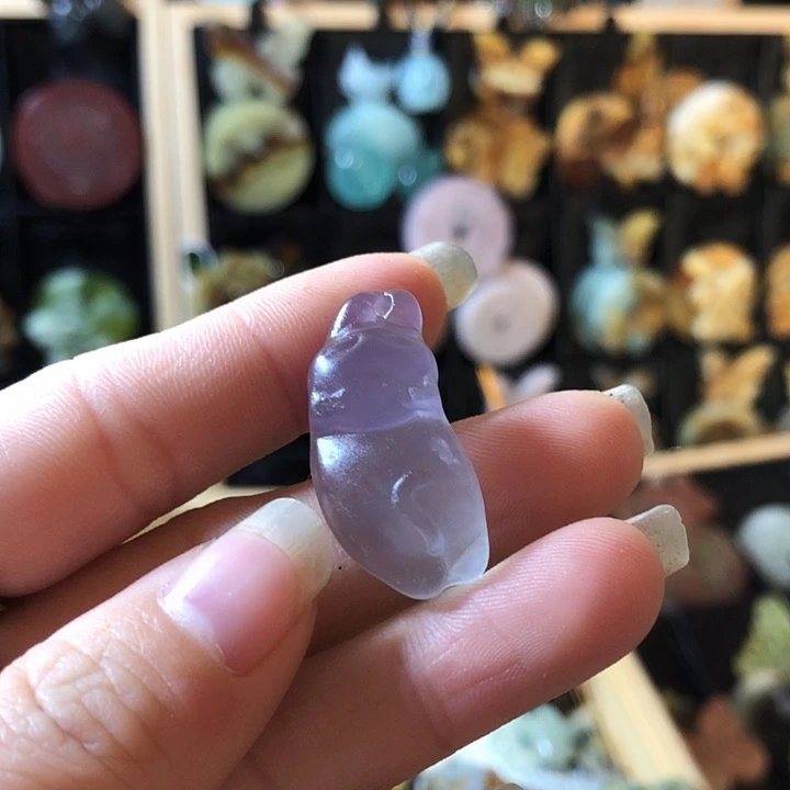 岫玉未镶嵌岫玉耳环