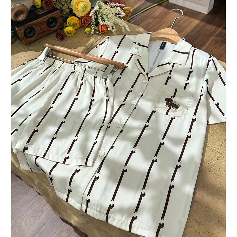 莫里伊【咖色腊肠狗】小众潮牌设计家居服