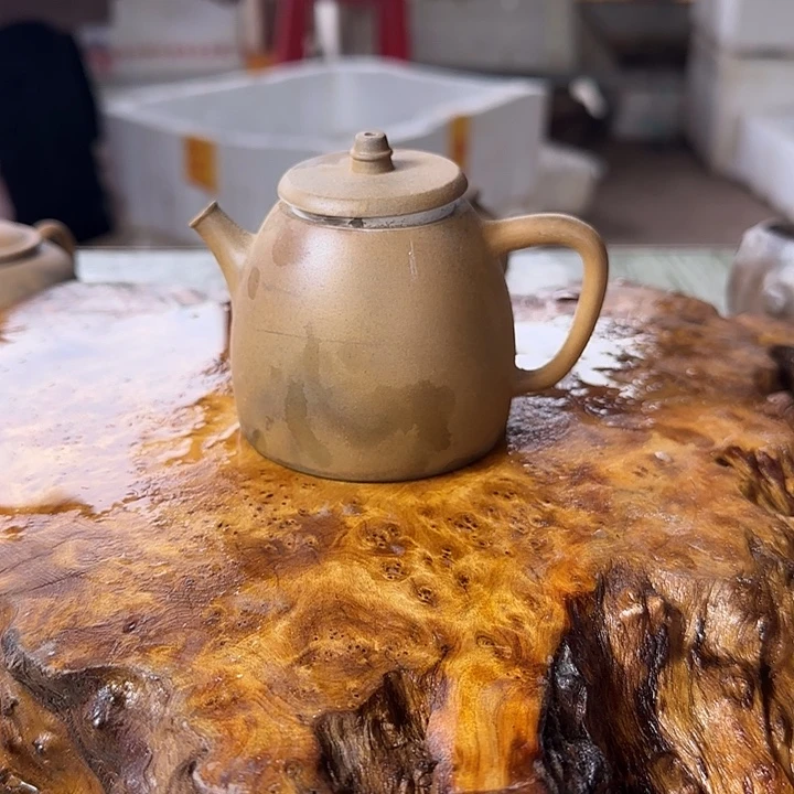 紫砂茶壶坭兴陶龙窑柴烧大寺