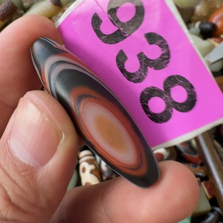 清***允玛瑙/玉髓未镶嵌颈饰