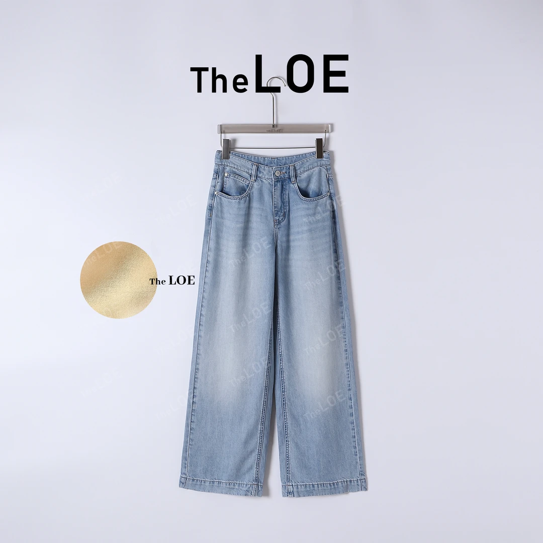 TheLOE/100莱赛尔牛仔裤 直筒休闲牛仔裤#LE-5808