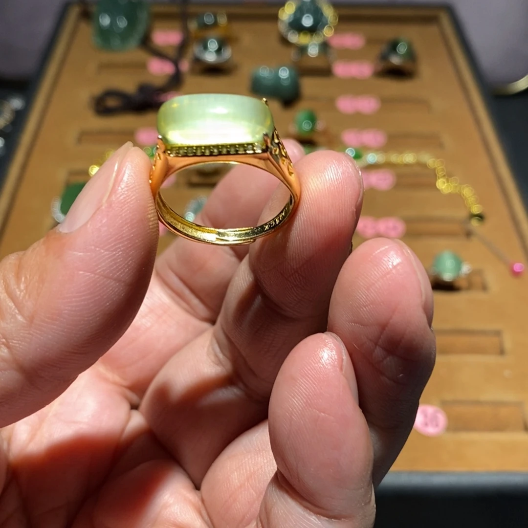 和田玉银S925镶嵌颈饰