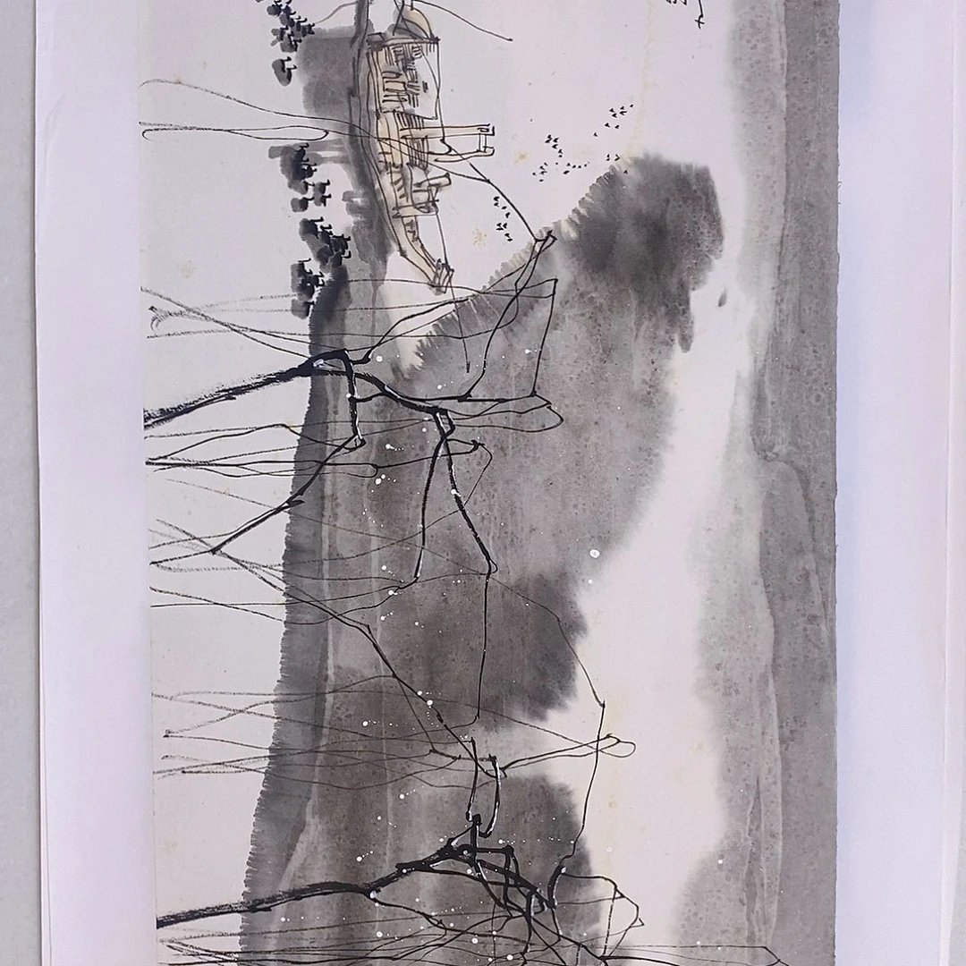 国画书画作品多次参加全国书画大展多次