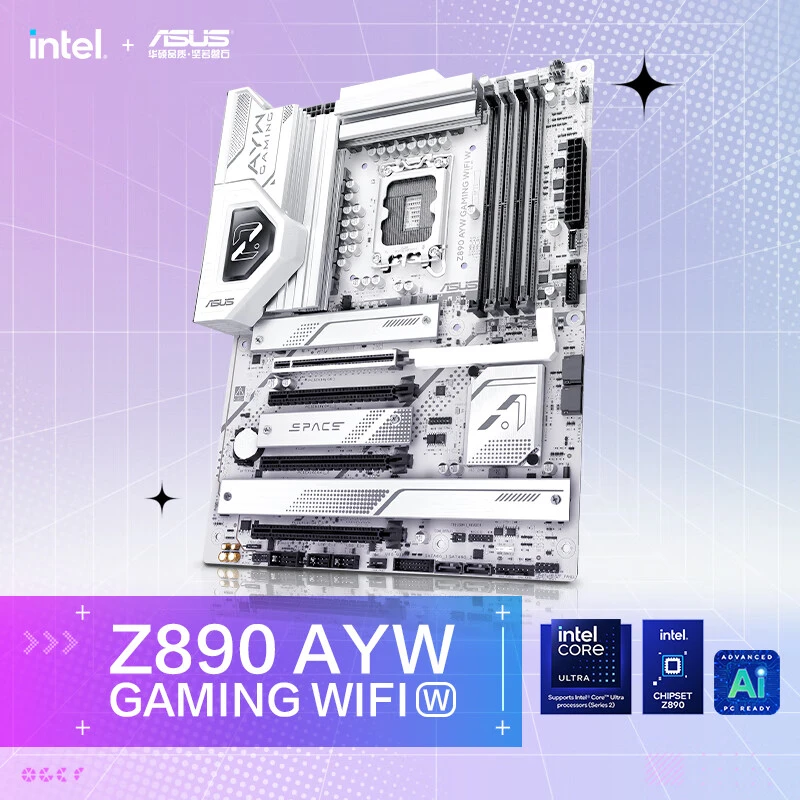 电脑主板Z890 AYW GAMING WIFI W