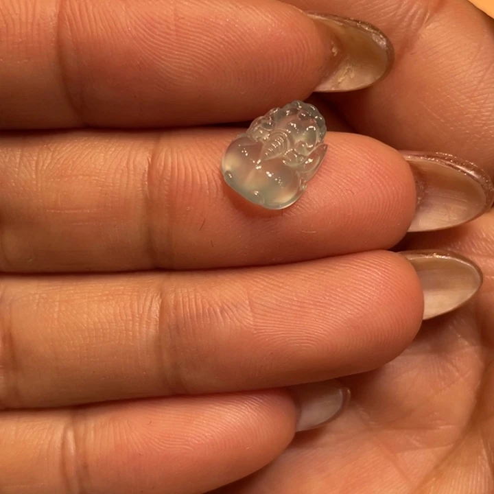 翡翠颈饰未镶嵌貔貅