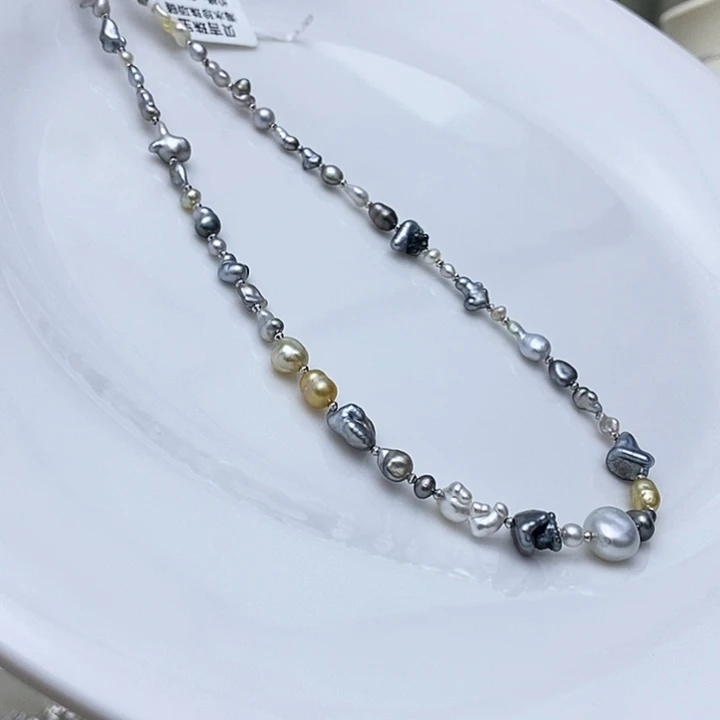 未镶嵌海水珍珠颈饰