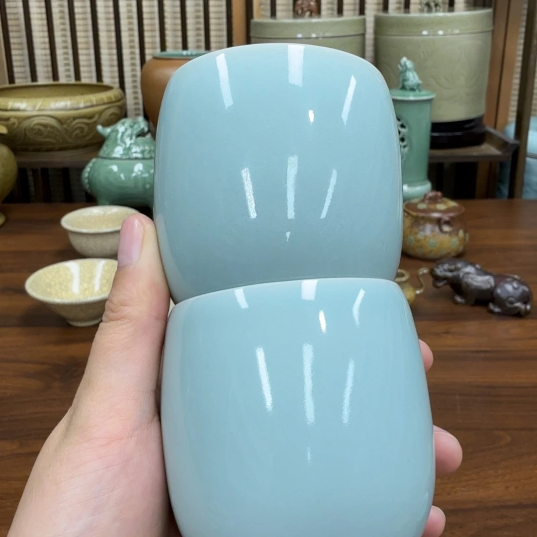 青瓷杯子杯子杯子微