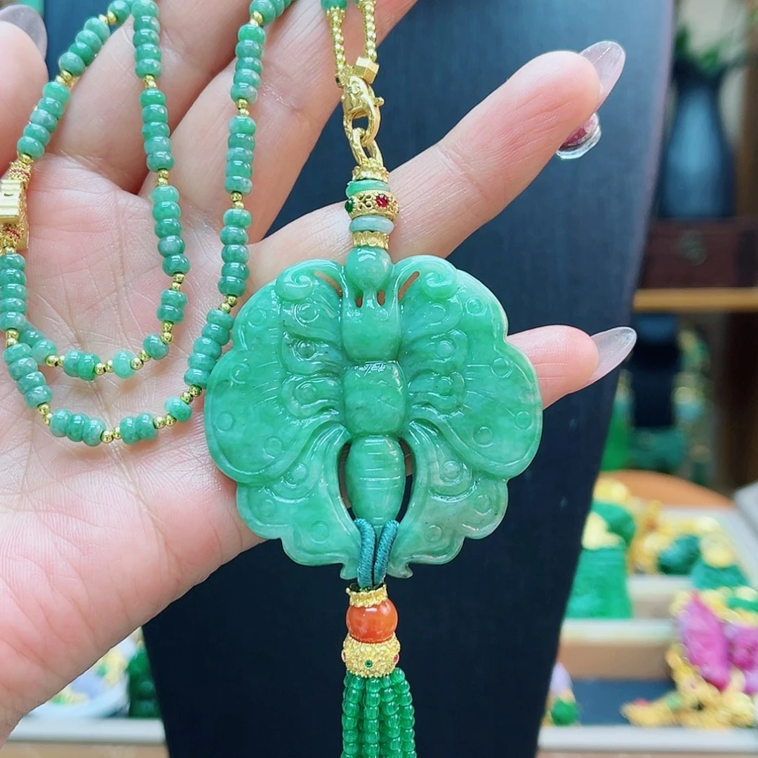 颈饰合金翡翠48小时鉴赏期