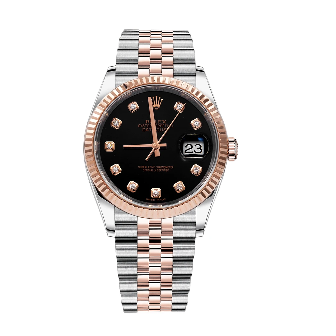 99新 Rolex/劳力士 日志型系列116231黑盘腕表/WHP039512