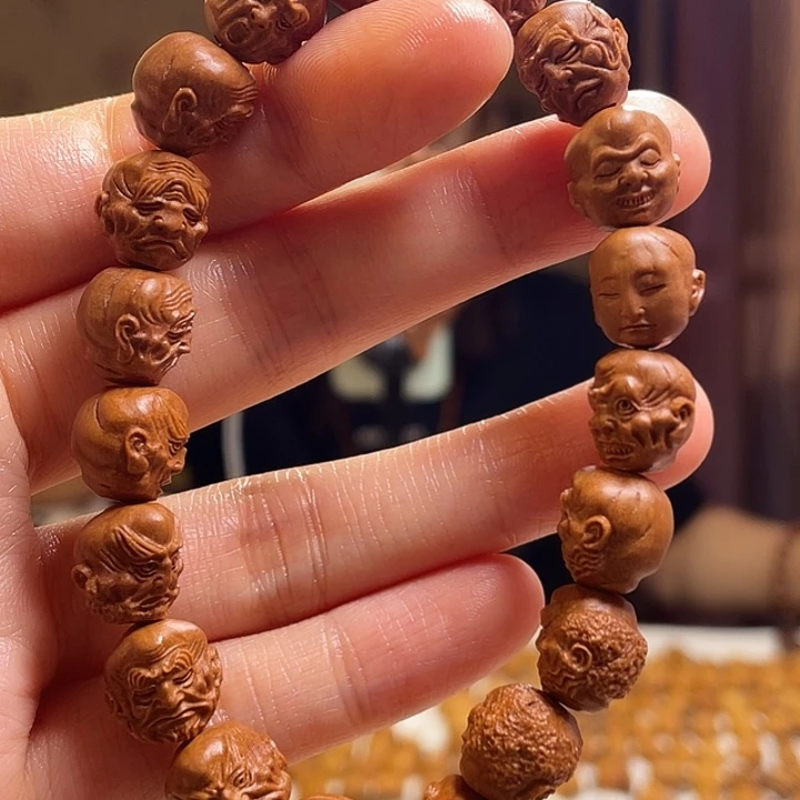 手串/手链橄榄核龙纹桃核