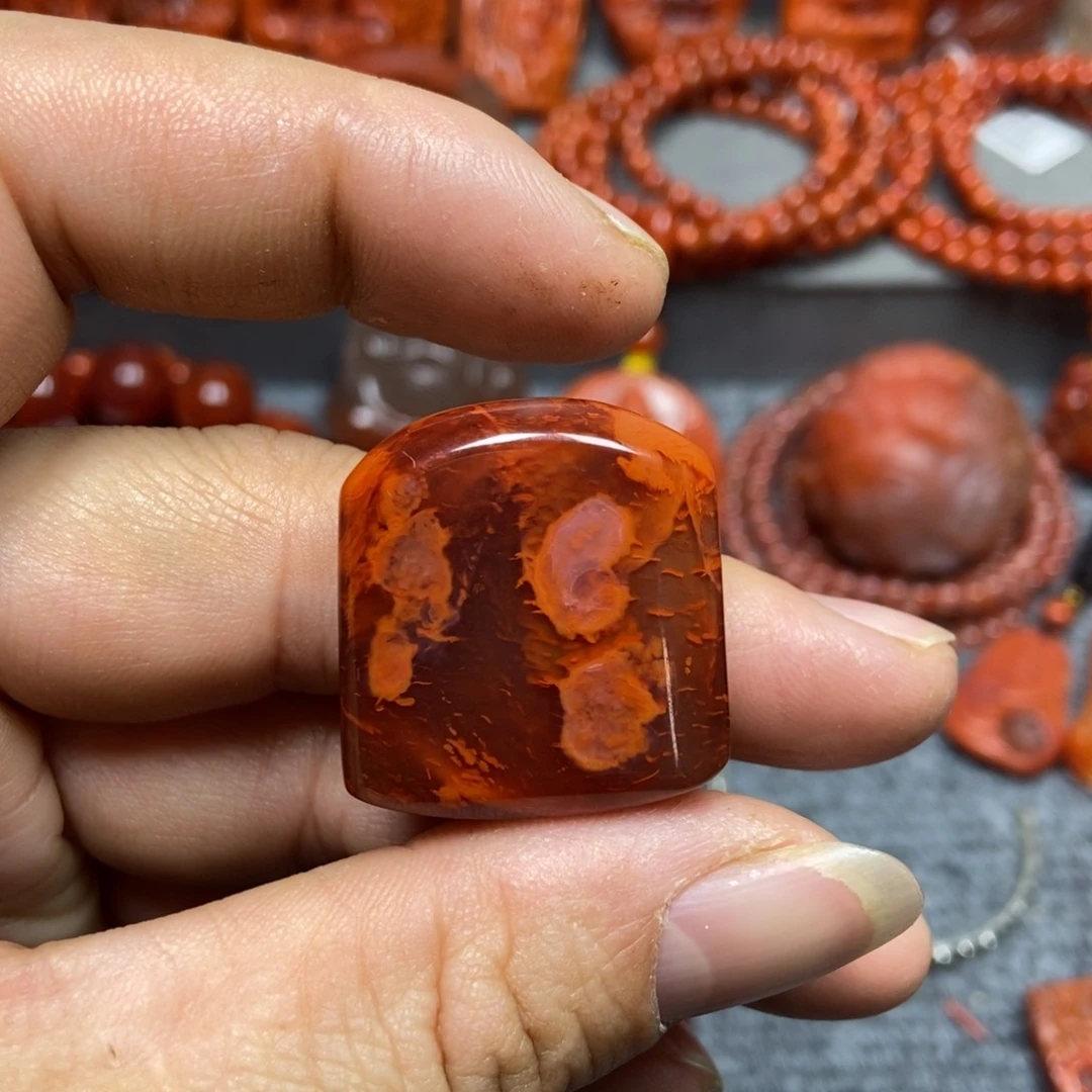 南红玛瑙吊坠(不含链)未镶嵌