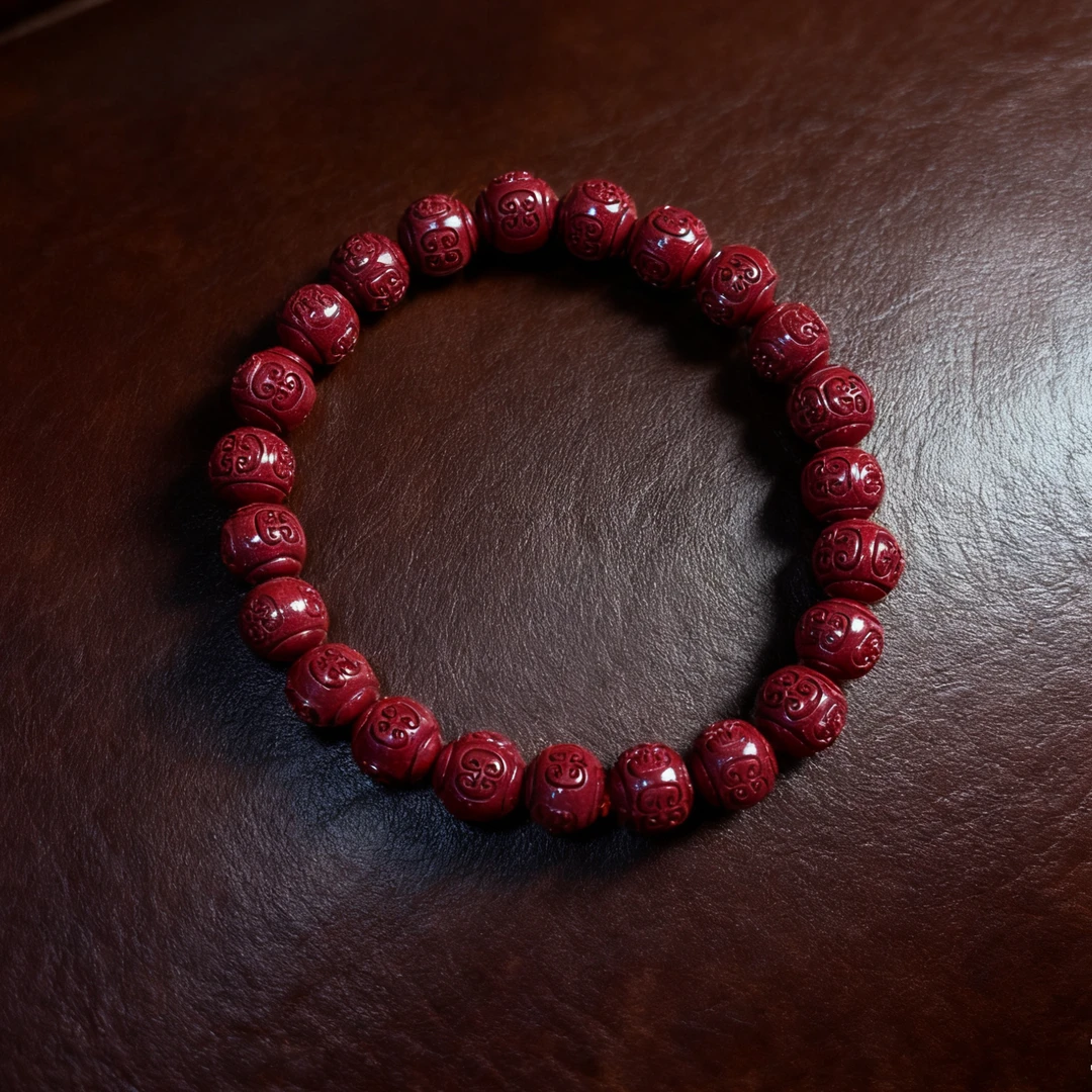 含辰砂工艺品【雪宝推荐】紫金砂本命佛貔貅招财纳福富甲手串