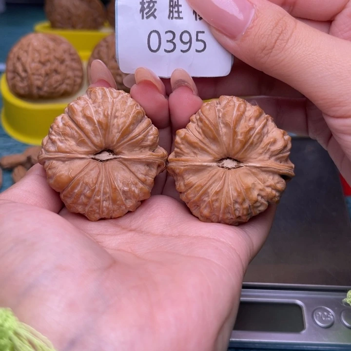 把件文玩核桃南瓜墩43.0395