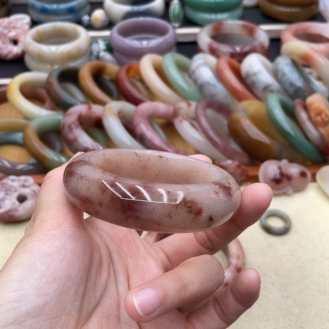 石英质玉圈口54未镶嵌美*丽