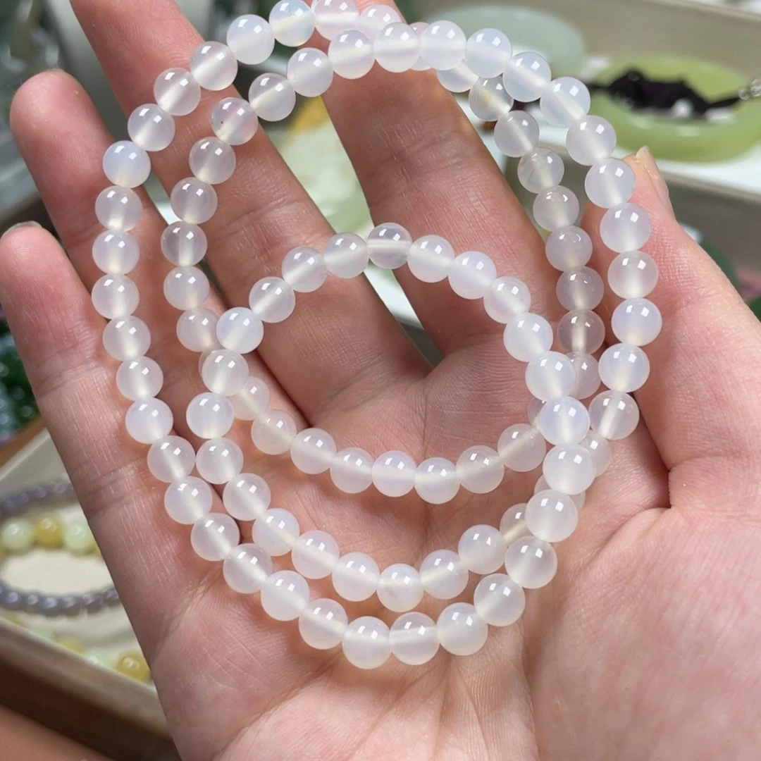 玛瑙/玉髓手串未镶嵌