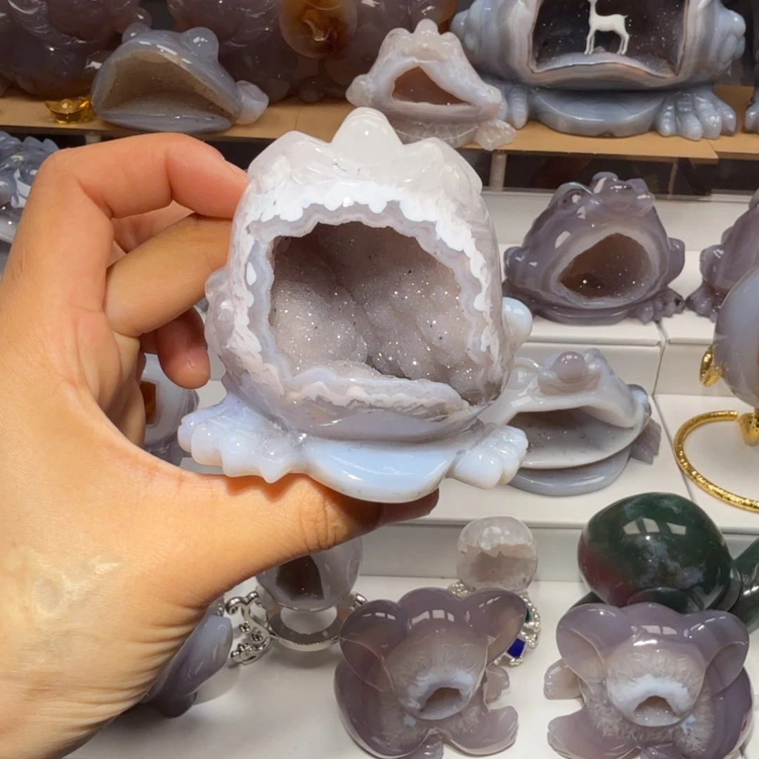 玛瑙/玉髓未镶嵌摆件