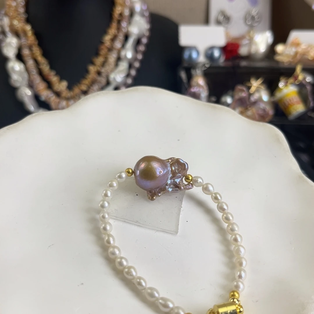 淡水珍珠手链未镶嵌【纯恬】