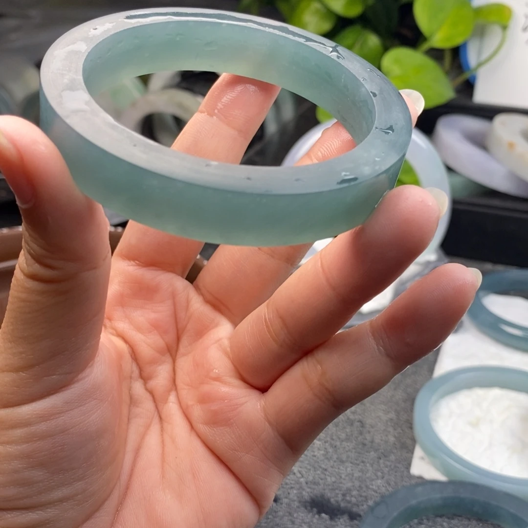 福***方定制翡翠未镶嵌62方镯