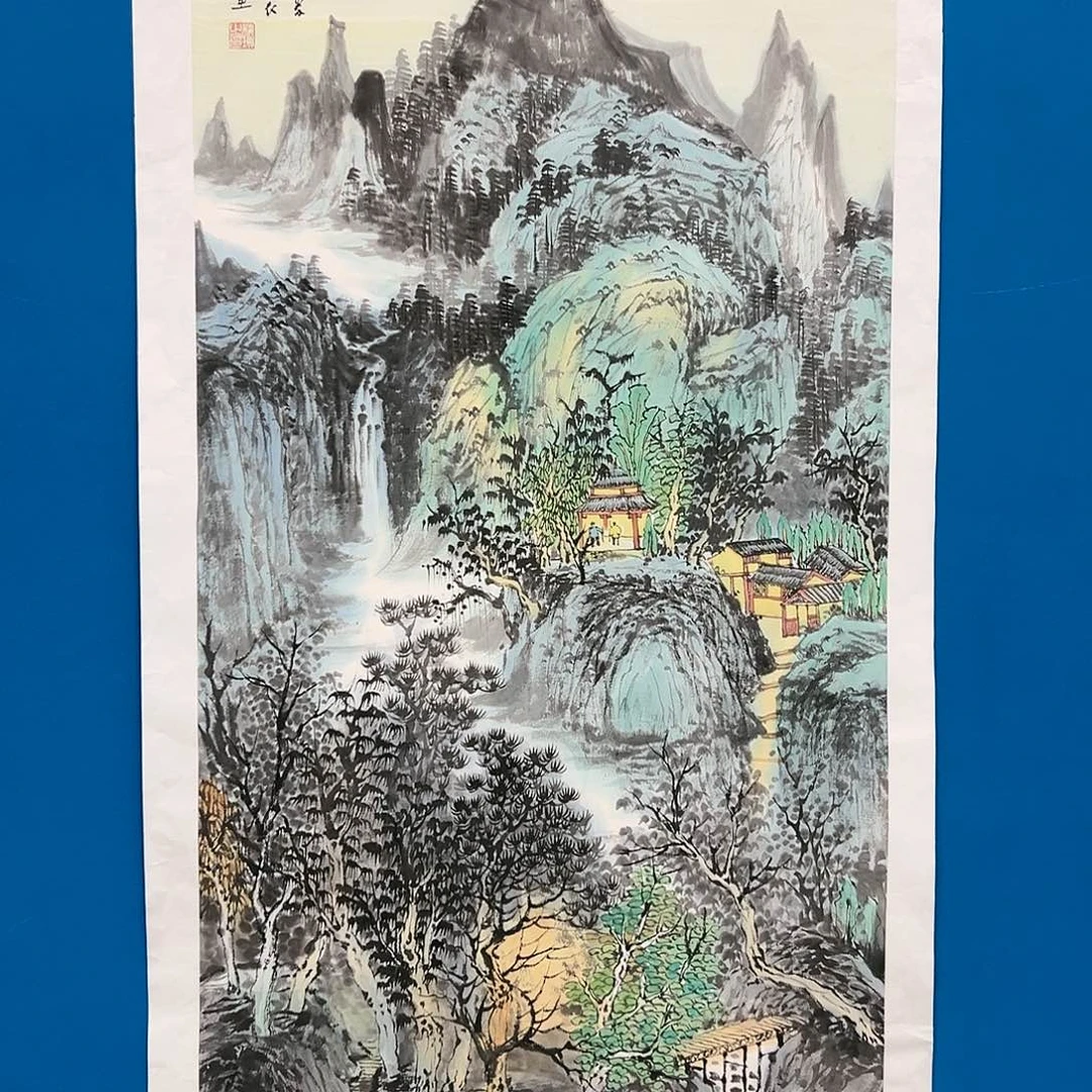 国画苏珊展览原作