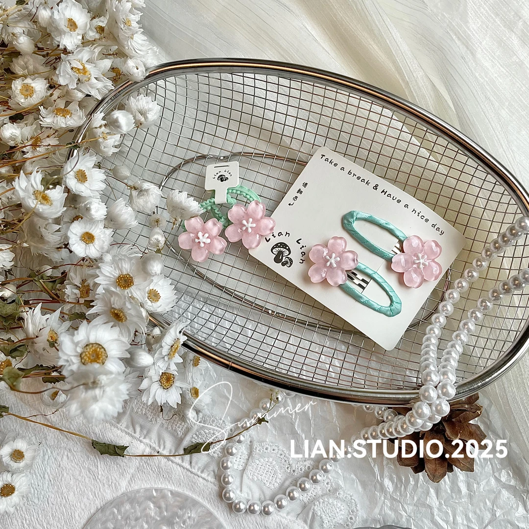 桃枝夭夭 全店凑满19.9包邮 Lian家原创 掰掰夹两指 A-0124/D-030