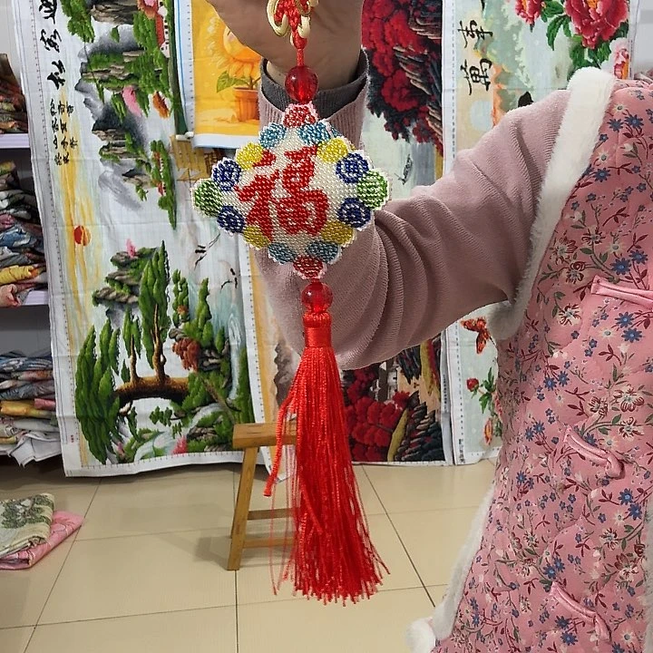 棉十字绣成品出售