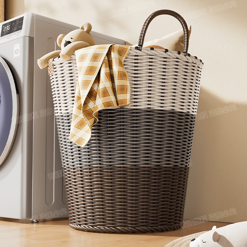 浴室脏衣篓卫生间家用洗衣篮卧室浴室卫生间收纳筐储物篮内衣篮