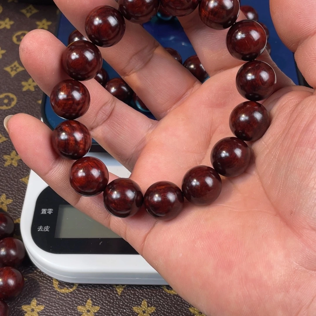 檀香紫檀（小叶紫檀）174号极品1.5水波单圈