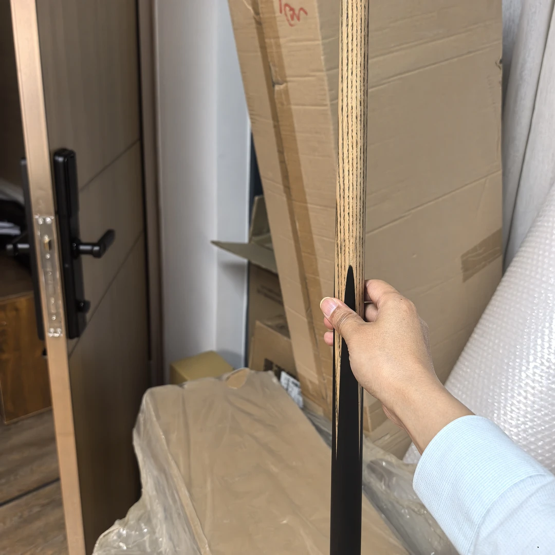 白蜡木手工台球杆小头杆适用于斯诺克中式黑八与美式九球