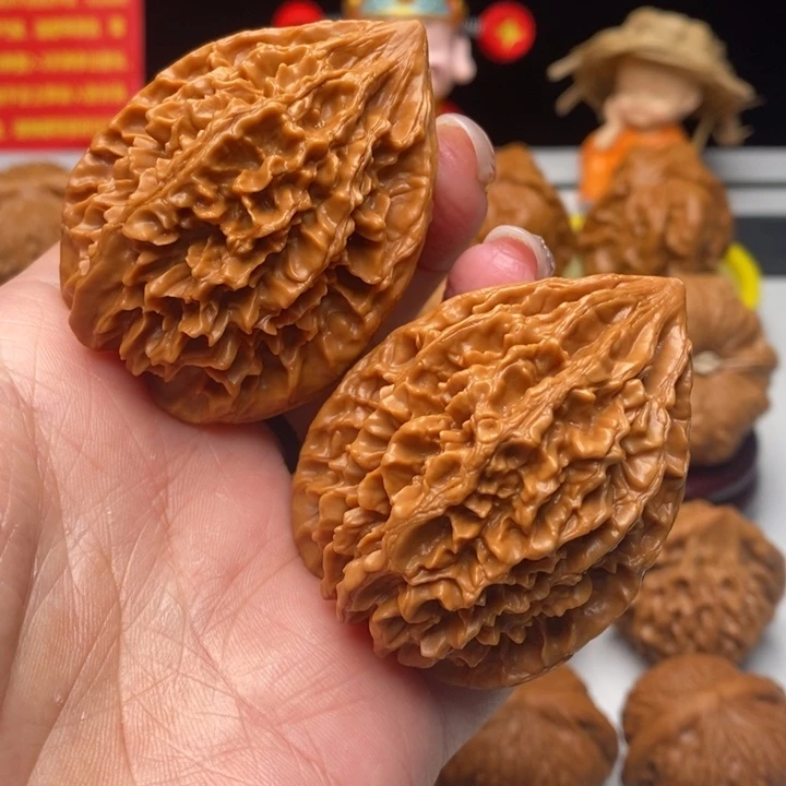 核桃文玩核桃招财鼠42尺