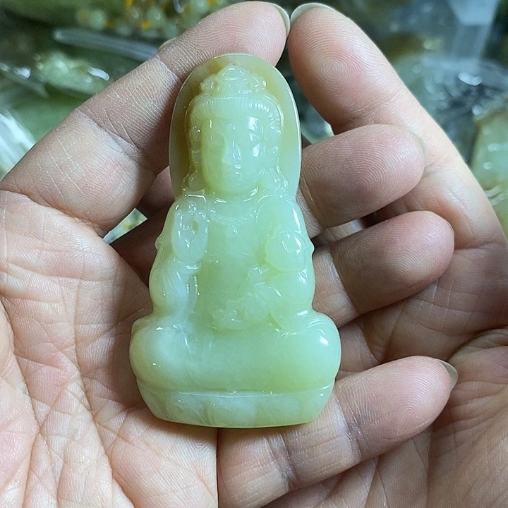 开***心和田玉未镶嵌颈饰