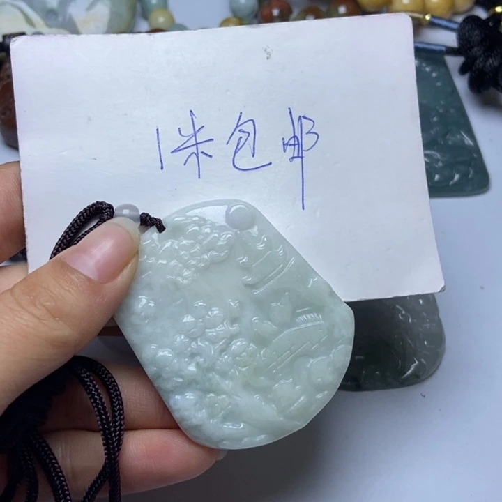 翡翠颈饰未镶嵌享****活翡翠