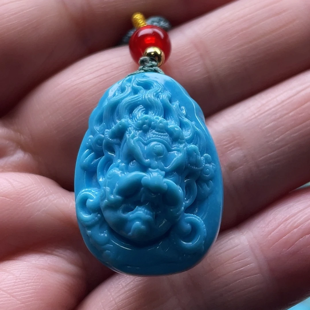 绿松石未镶嵌颈饰卡18-26-12