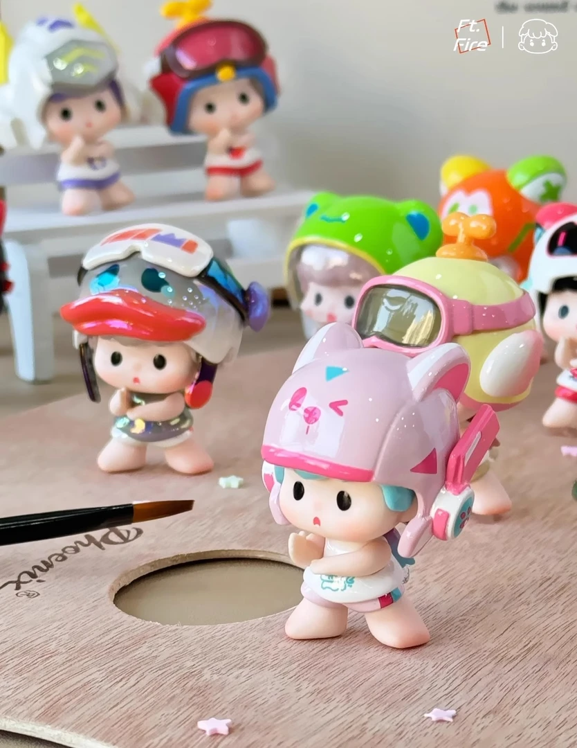 贝贝【拆盒】ZOZO左左盖世萌ZO萌粒 系列潮玩盲盒代拆