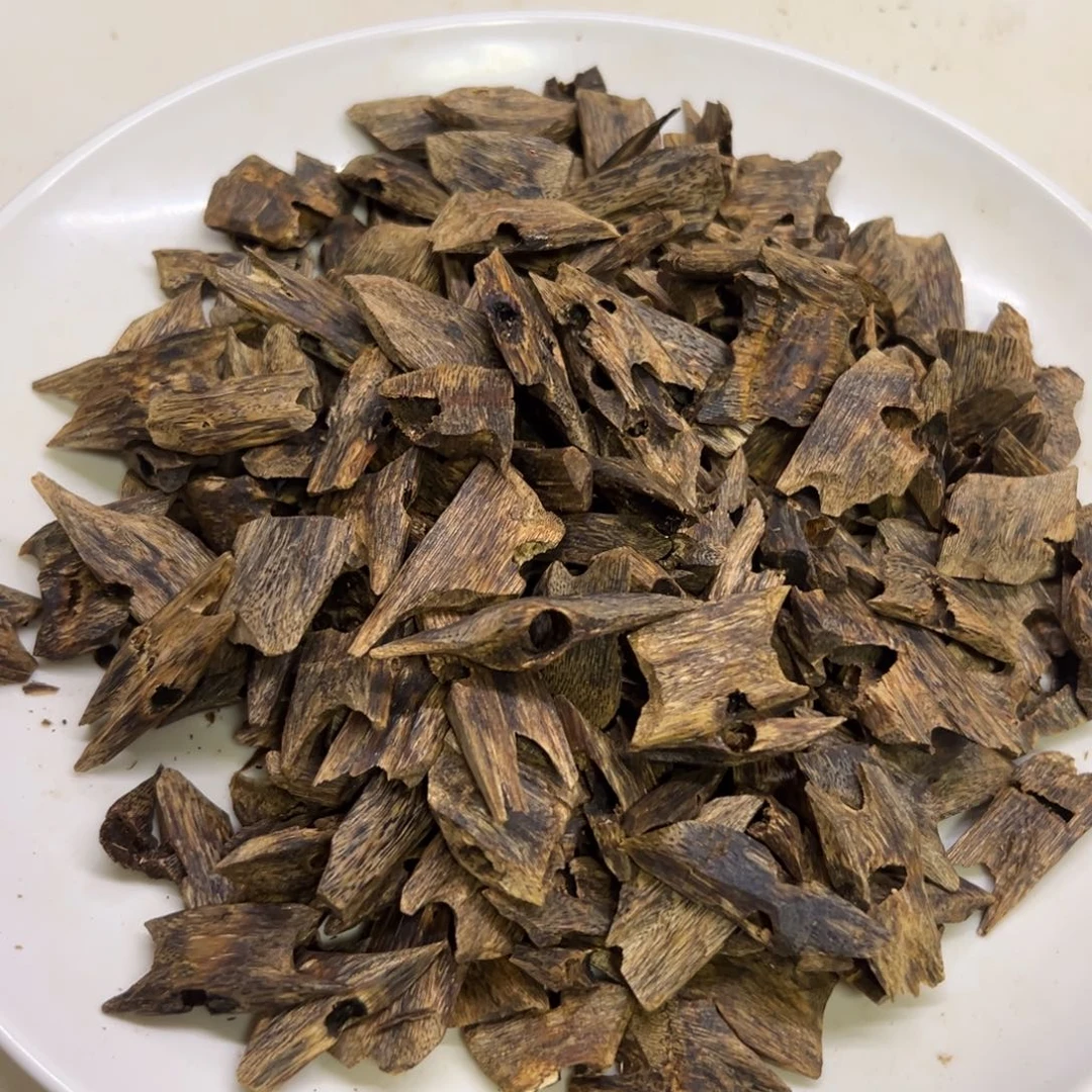 动***哥沉香碎屑沉香千里香块料100克