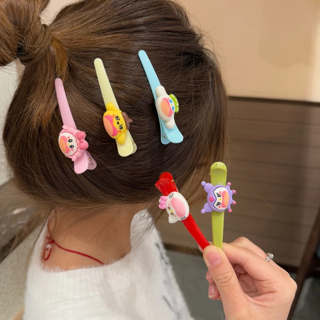 可爱软萌搞怪大嘴三丽鸥发夹刘海碎发侧边夹卡通甜美少女心发饰女